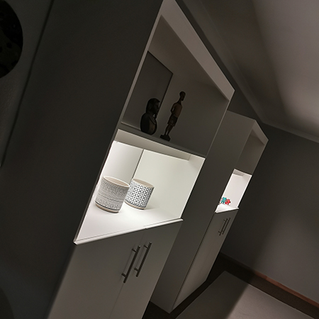 Upcycle Storage Cupboards or Bookshelves into Display Cabinets