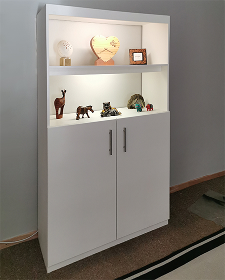 diy display cabinets