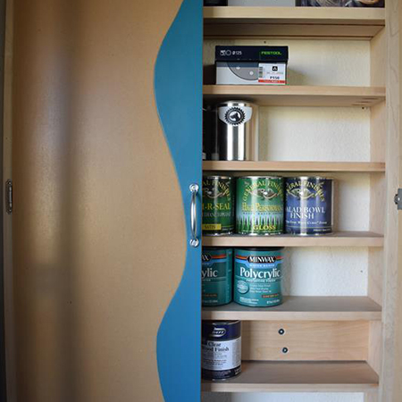 kreg cabinet for workshop storage