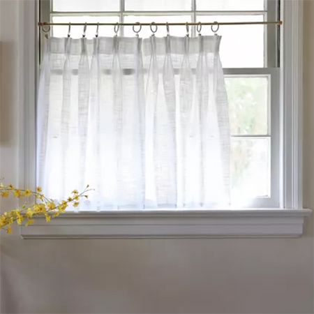 How to Make 30-Minutes Cafe Curtains