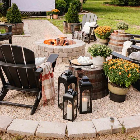 diy ideas to build rustic firepit