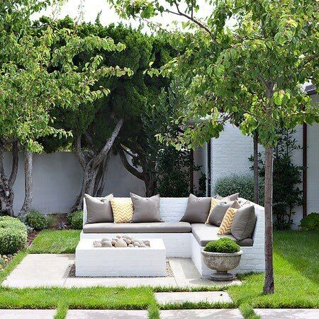 how to build concrete firepit