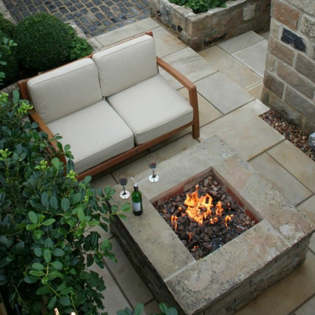 diy stone firepit ideas