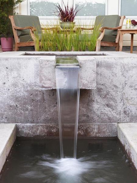 water feature swimming pool