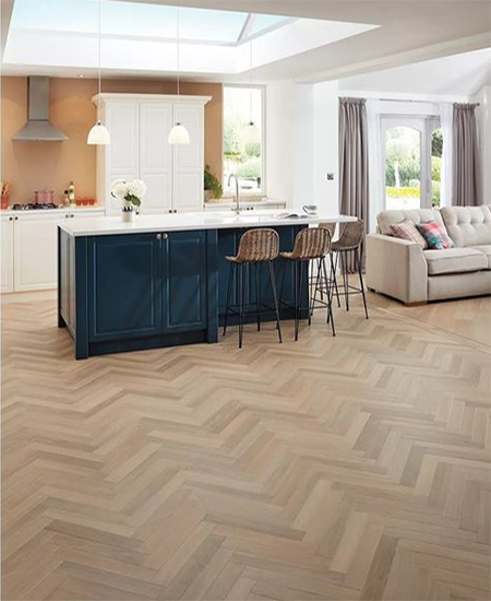 herringbone vinyl sheet