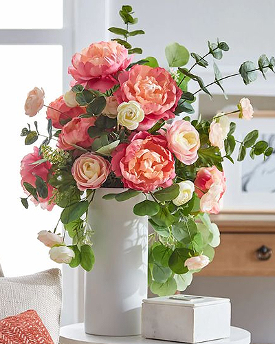 tips to arrange silk flowers