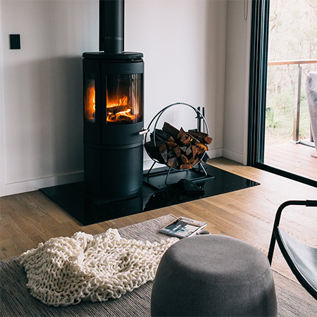 wood burning stove heater fireplace