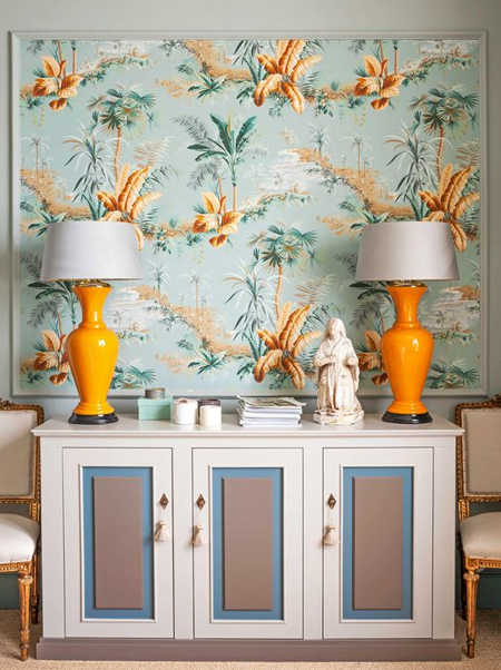 ideas for framed fabric art