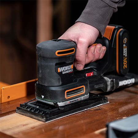 worx sandeck finishing sander