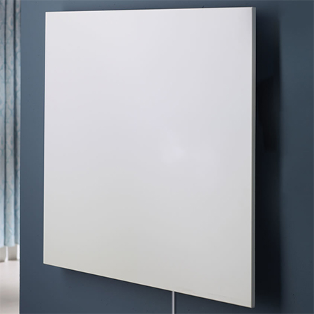 Wall-mounted panel heater