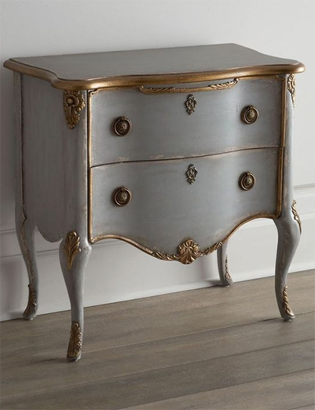 how to use gilders paste on painted furniture
