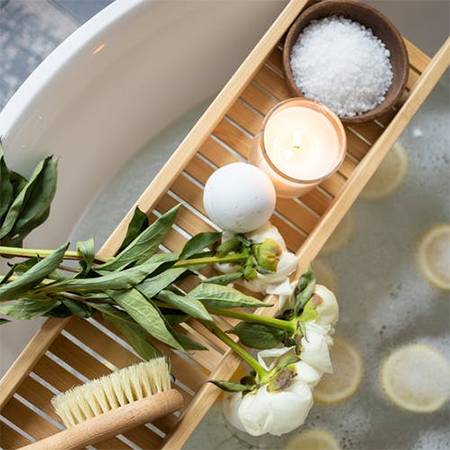epsom salt bath bomb