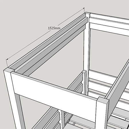 attach top rails