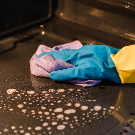 home made oven cleaner