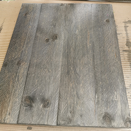 make dark grey wood stain