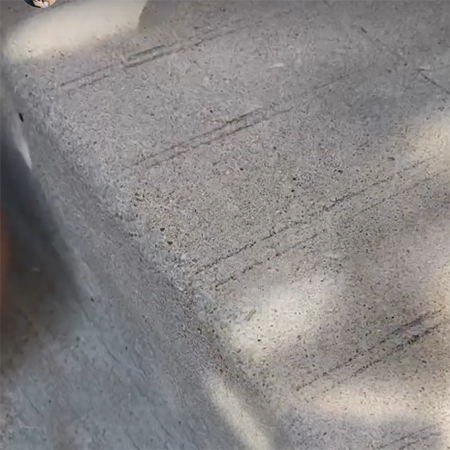 Paving paint on concrete ad cement paving