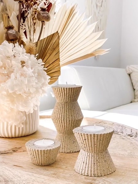 cupcake votive candle holder