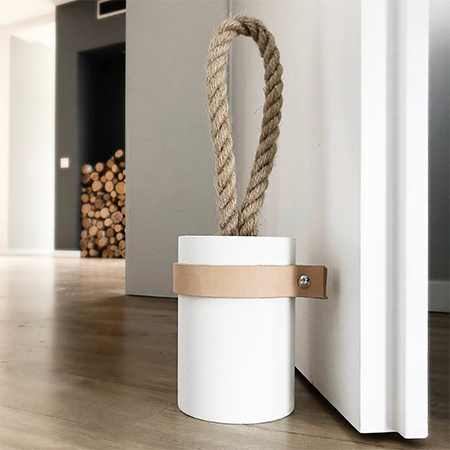 diy cement door stop