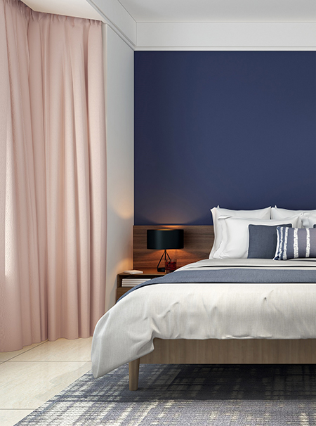 Colour has the incredible ability to transform any room without having to change space or furniture.