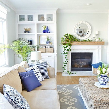 new fabrics for throw cushions and pillows