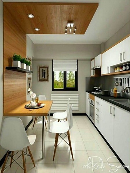 decorate small dining area