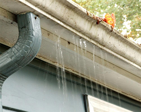 how to preven blocked gutters