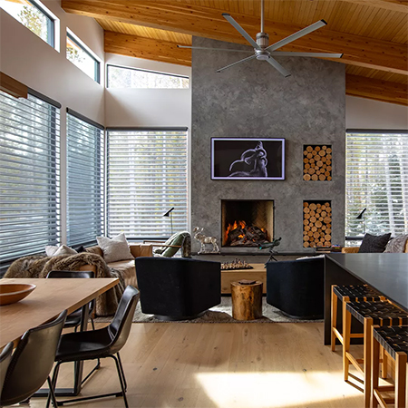 blinds work well with all decor styles