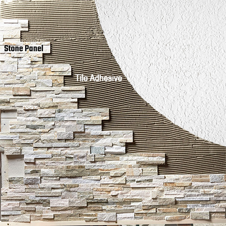 How to Clad a Wall With Faux Stone Panels