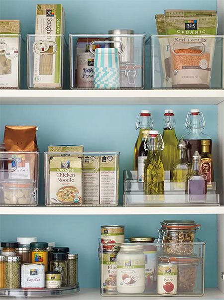 Ideas For An Open Pantry In A Kitchen