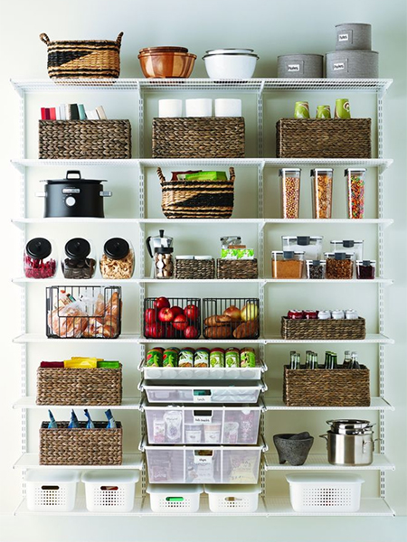 open pantry storage ideas