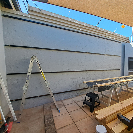 Do-It-Yourself Courtyard Garden Makeover
