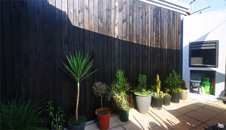 Do-It-Yourself Courtyard Garden Makeover