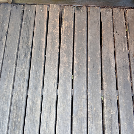 how to restore wooden deck