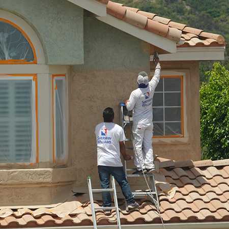 What is the best time to paint the exterior of a house and is it okay to paint in spring?