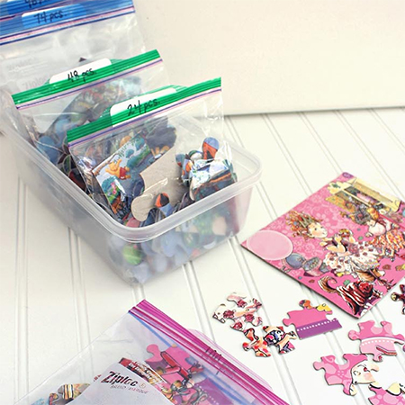 store jigsaw puzzle pieces
