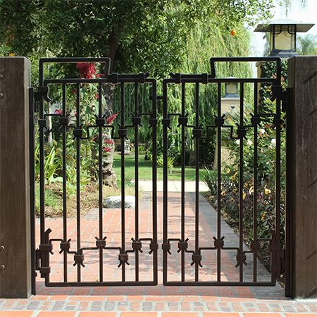 how to paint wrought iron gate