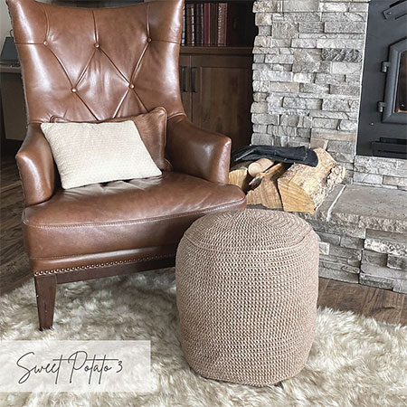 how to make a pouf