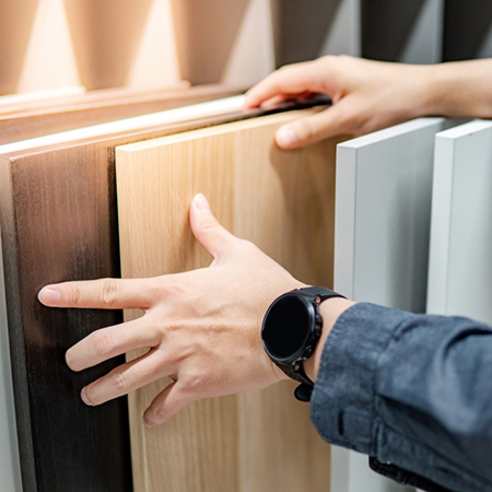 what materials for built-in cupboards or cabinets