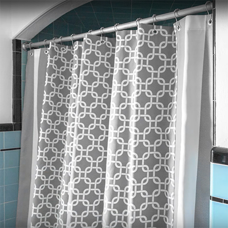 instructions to make shower curtain