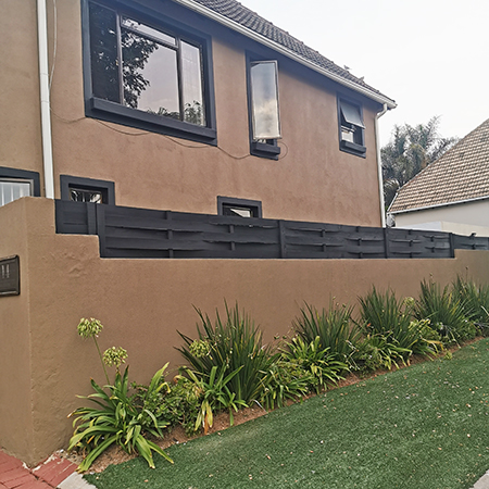 Update on Wooden Fence to Raise Height of Garden Wall