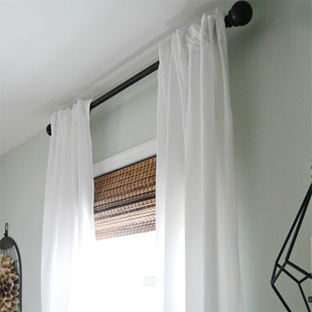 How to Make Simple Curtains Using a Bed Sheet