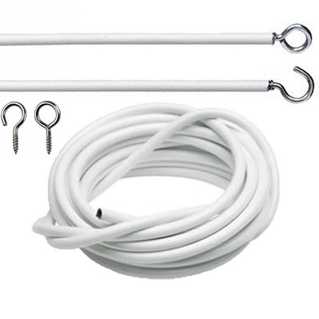 Expandable Curtain Wire or Stretch Wire