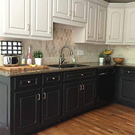 can you paint wooden kitchen