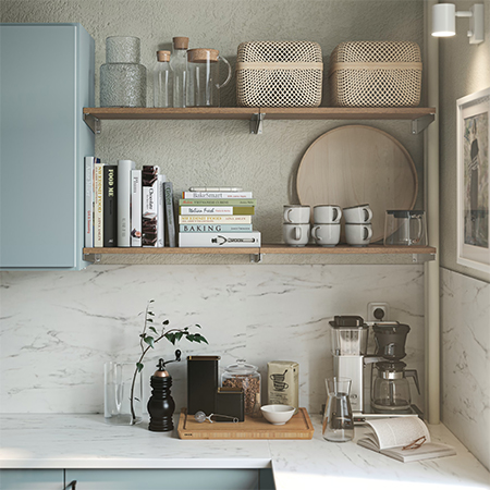 how to brighten dark kitchen