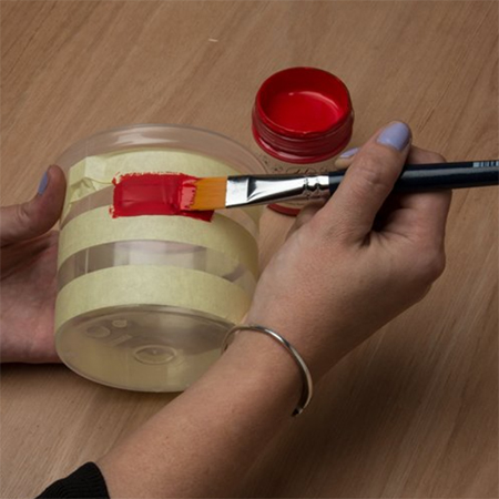 Recycling Crafts Using Plastic Food Containers