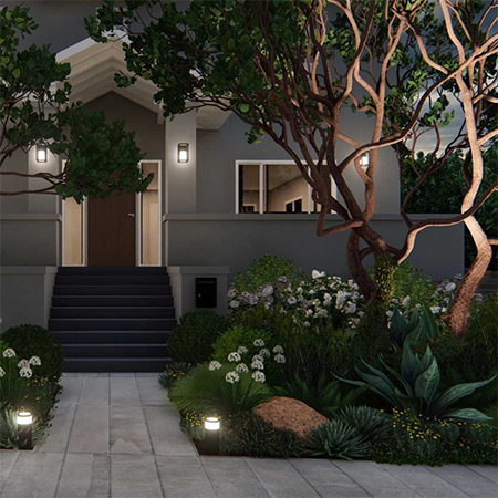 outdoor landscape lighting