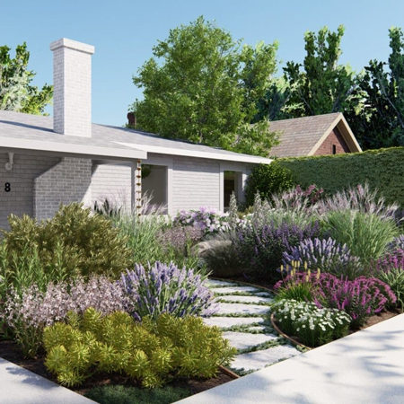 ideas for water wise garden