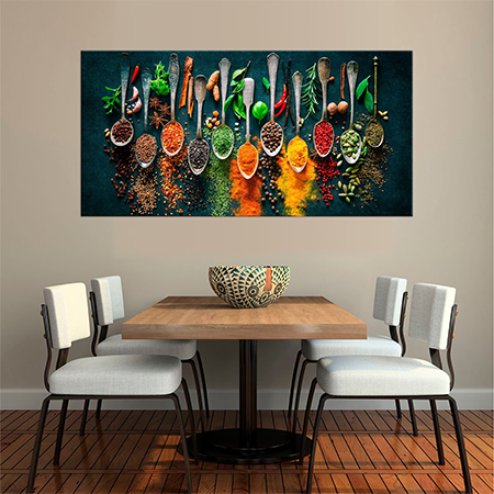 ideas for colourful wall art