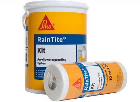 sika rain tite with membrane