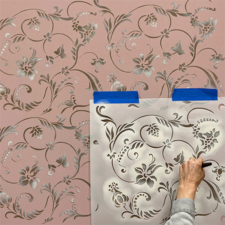 How to Use Paint and Stencils to Give any Room a New Look